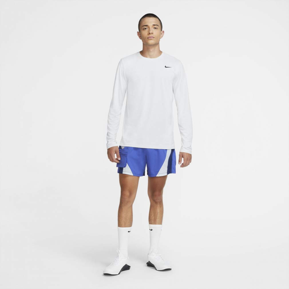 Nike Legend Футболка с длинным рукавом 718838 Размер 2XL Dri-FIT, Черный/Черный, 010,