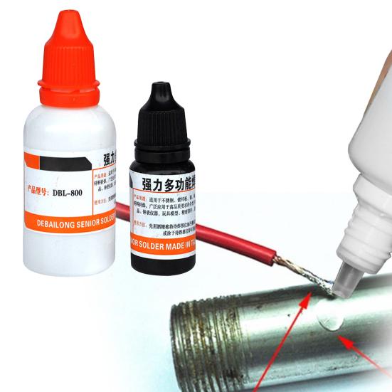 15 мл 35 мл широко используемый паяльный агент, удобный компактный высокоэффективный аккумуляторный флюс для пайки, нержавеющая сталь