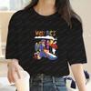 Funny and Humorous Anime Wacky Races Short-sleeved Shirt Suitable for Both Men and Women, Comf