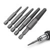 Reverse Tap Screw Extractor Reverse Tap Removes Stripped Broken and Damaged Hand Tool for Specialized Tool for Pulling Screw 5 Pieces Set, Set,