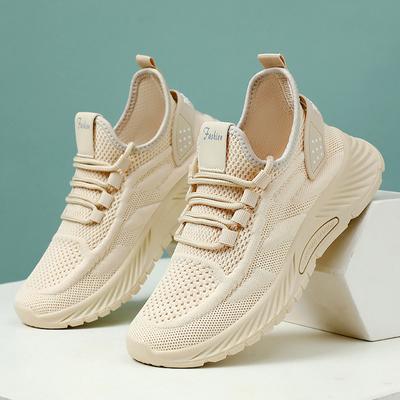 Обувь женская осенняя новая модная повседневная обувь для бега оптом тренд летящая тканая женская обувь спортивная обувь