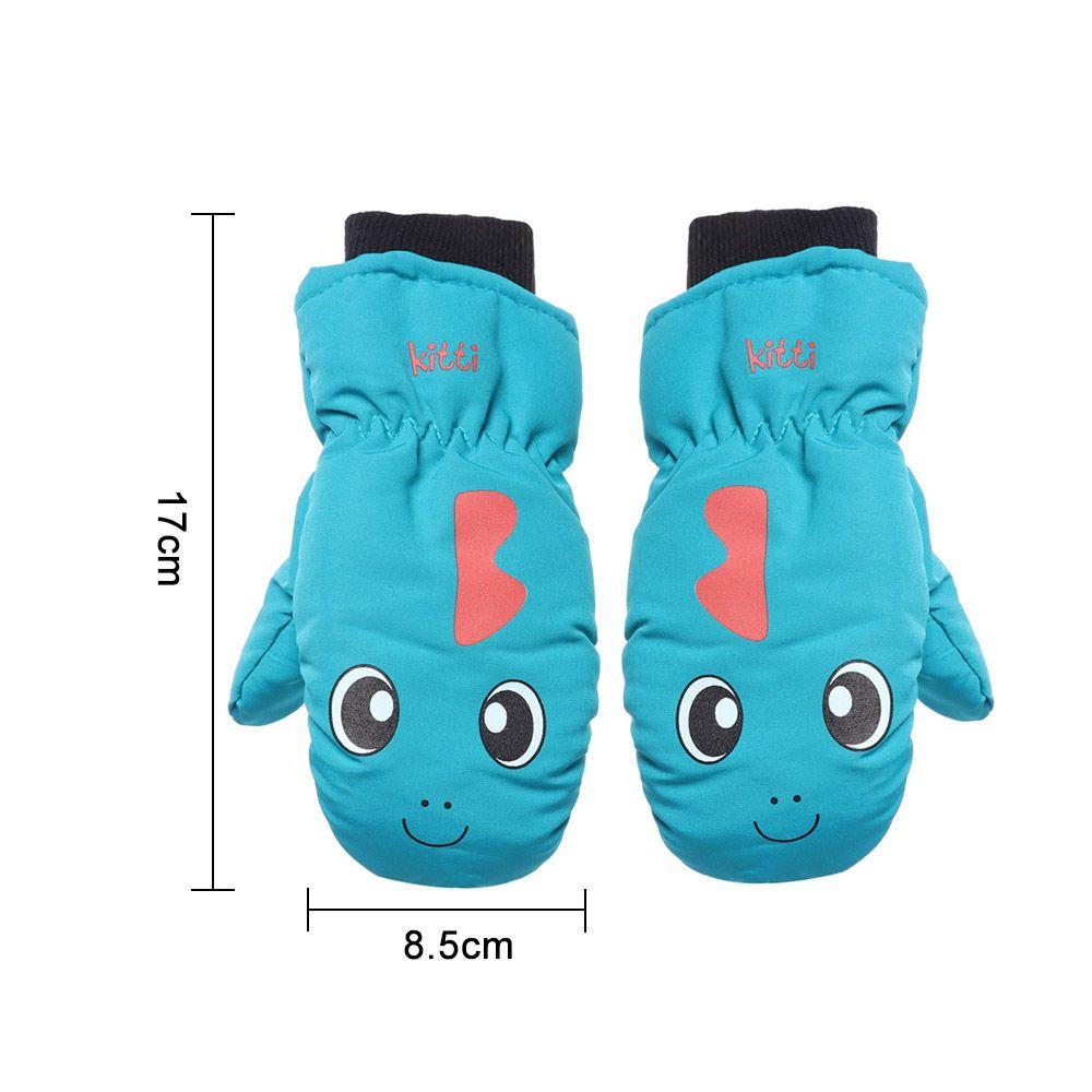 Детские Утепленные Теплые Уличные Перчатки для Катания на Лыжах для Детей Варежки с Длинными Рукавами Снег Сноуборд