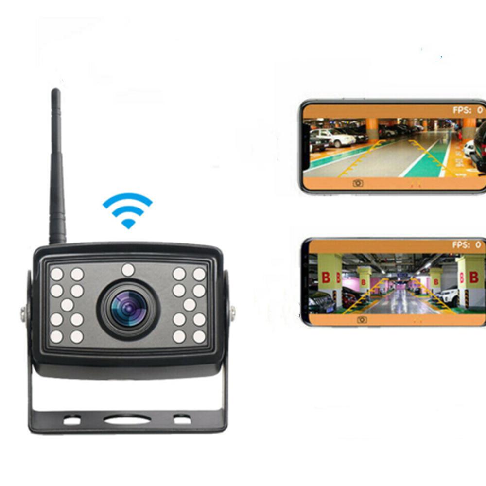 1296 HD Wireless Car Truck Van Trailer Bus Backup Camera WiFi IR For iOS Android