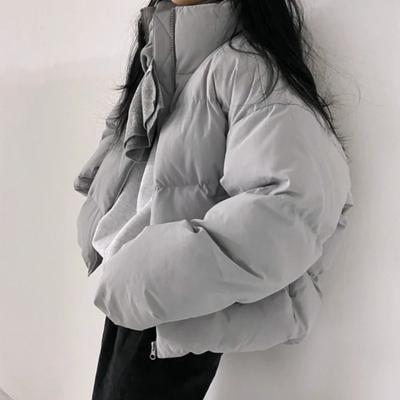 Зимняя повседневная свободная куртка ручной работы из хлопка с хлопковой подкладкой для женщин, женская куртка с хлопковой подкладкой для женщин