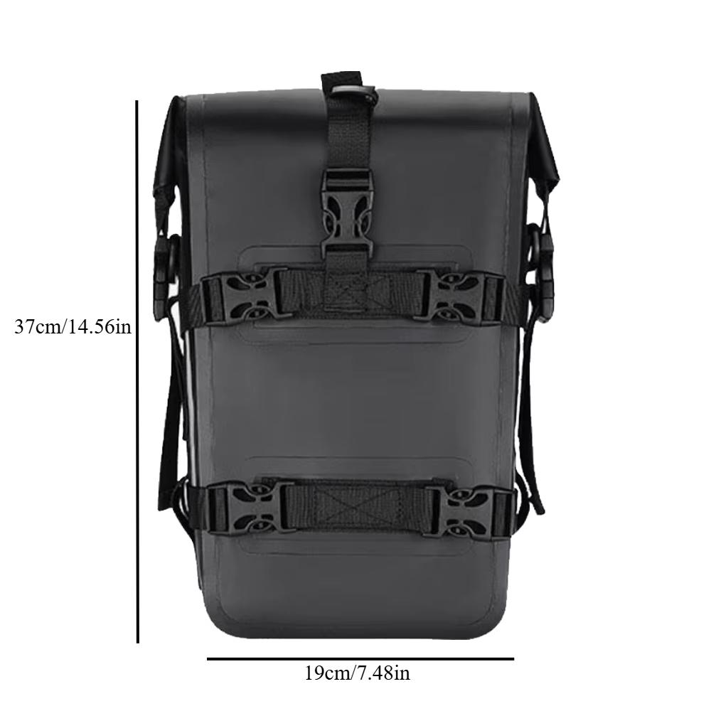 Cycling Sports Motorcycle Waist Bag, Camping Outdoor Small Backpack, Waterproof Folding Bag with Zipper Seal