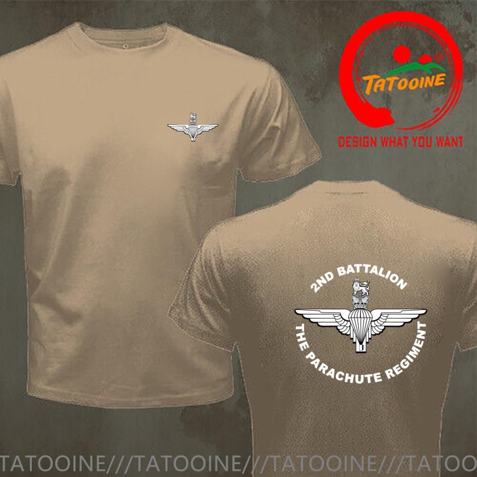 Funny Design British Army Uk Parachute Regiunisext Shirt Unisex Fashion Trendy Casual Clothing Stylish Tops Tee Shirt Leisure Tshirt