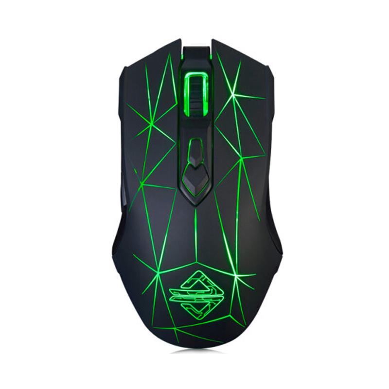 Ajazz AJ52 Проводная игровая мышь с RGB-подсветкой и регулируемым разрешением, программируемая 7 кнопок, мышь для настольного компьютера