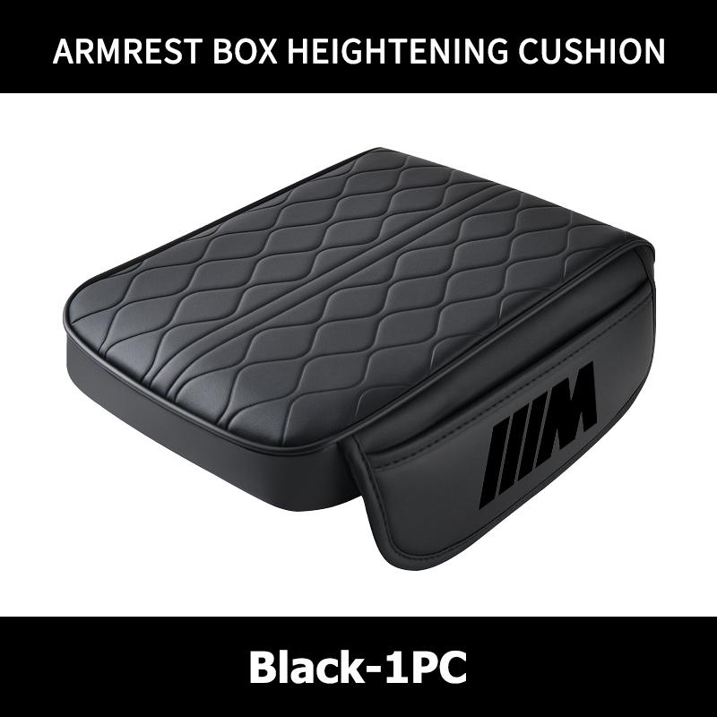 XPOV8 Car Center Console Armrest Cushion Arm Rest Storage Pad For BMW M Performance Alpina M3 M5 M6 X1 X3 X4 X5 G20