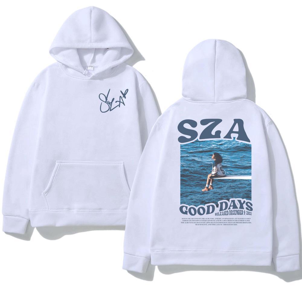 Осенние женские толстовки унисекс с капюшоном SZA Music Album SOS Graphic Hoodie