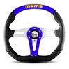 MOMO Руль Trek 35 Кожа/BL T-3
