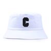 Новая панама с буквой C, шляпа рыбака для мужчин и женщин