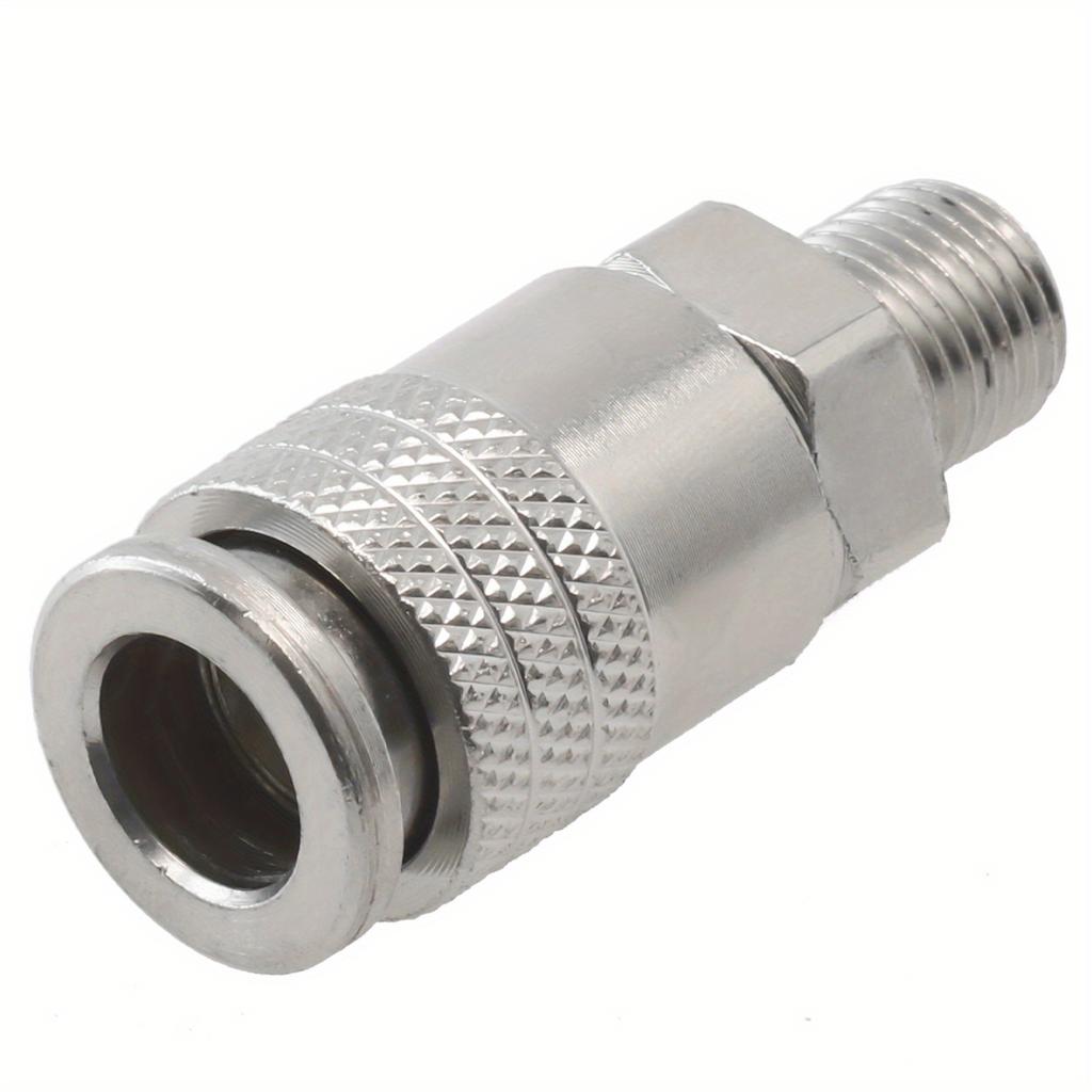 Pneumatic Fitting G1/4 Male Thread EU Standard Quick Connector For Air Compressor 53mm Length Air Compressor Tool Parts