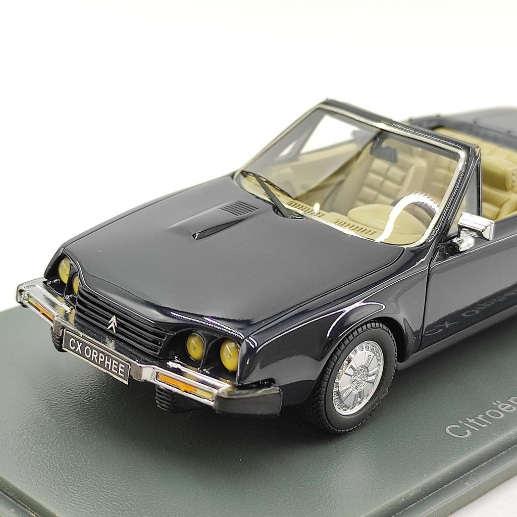 AABFF1 NEO 1:43 Scale Resin Citroen CX Orphee Convertible Toys Sports Cars Model Classics Nostalgia Adult Gifts Souvenir Static Display