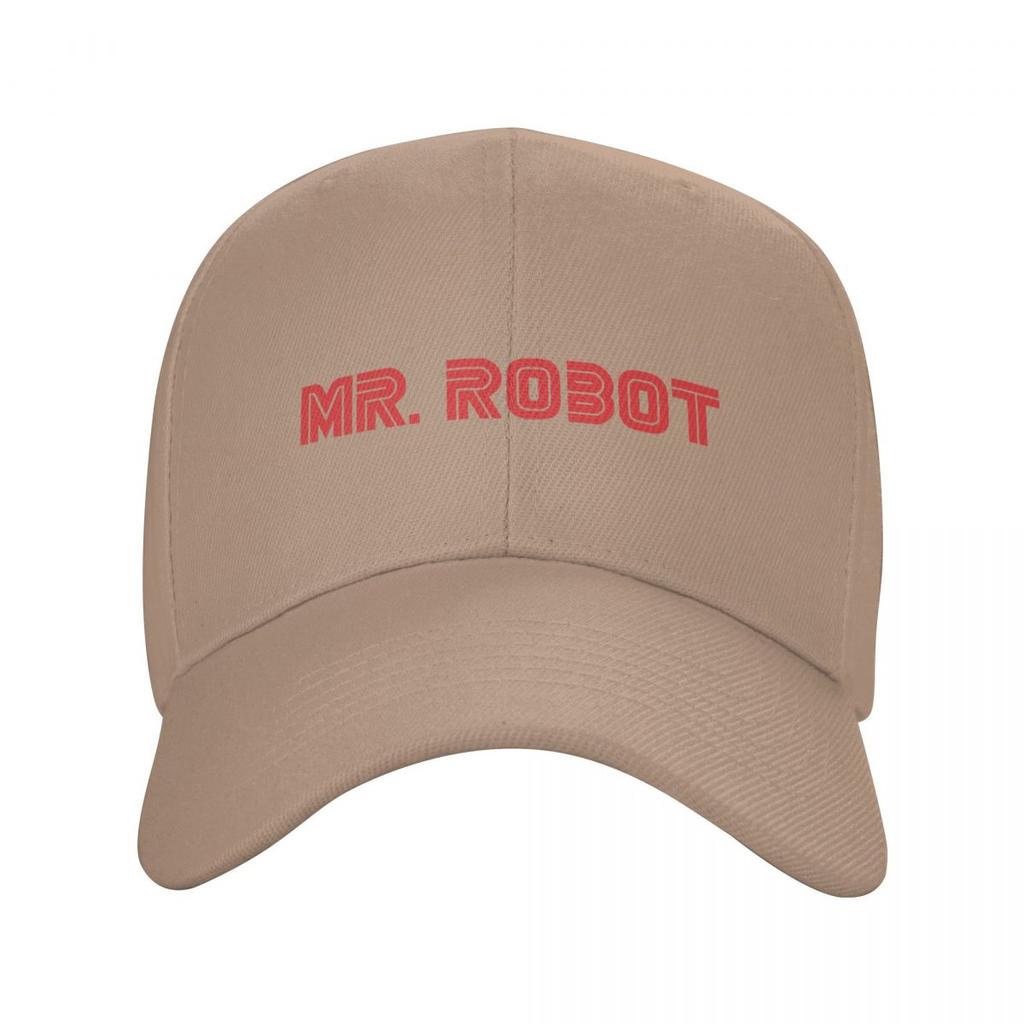 Classic Mr Robot Logo Baseball Cap for Unisex Women Personalized Adjustable Adult FSociety Hacker Dad Hat Hip Hop Snapback Caps