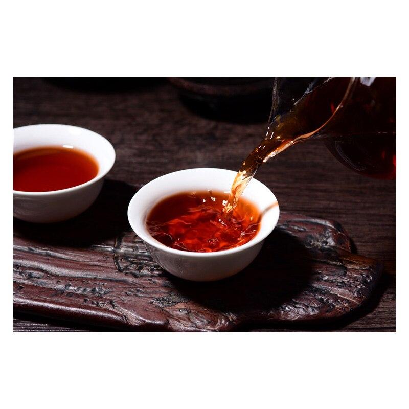 Чай Шу Пуэр 2019 Буланг Гора Древнее Дерево Весенний Аромат Спелый Чай Пуэр 357г