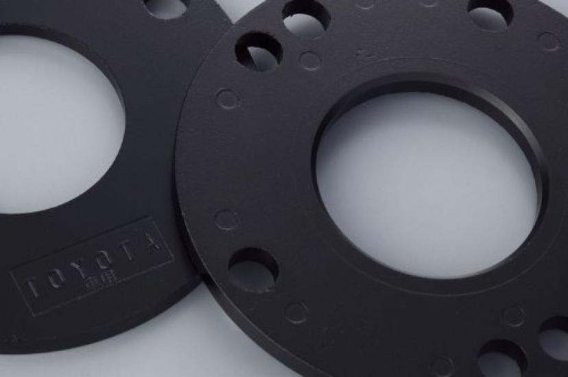 FORTUNE JDM Wheel Hub Diameter Pack of 2 High-Quality Spacers, 54mm, 4H/5H Multi, PCD100, 5mm, (JHS-D05)