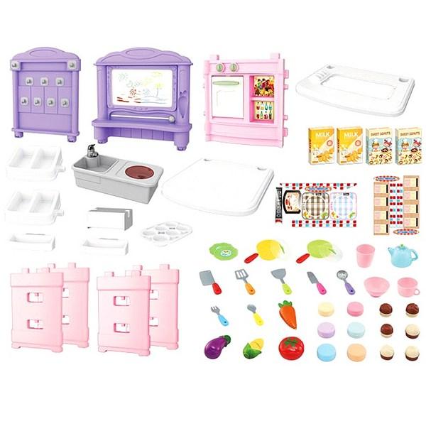 Детские близнецы на доске, кухонные игры с водой, розовые, популярные корейские игрушки