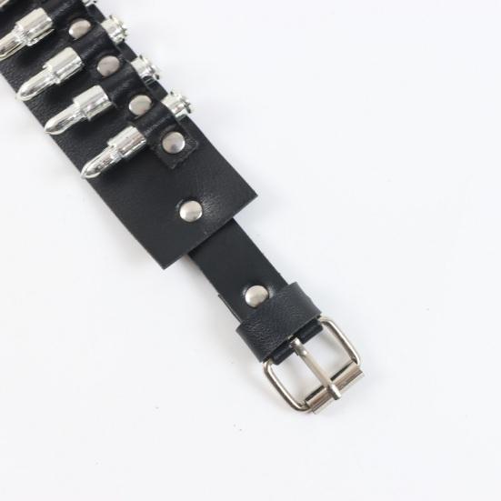 Ожерелье-чокер из искусственной кожи с заклепками и воротником в стиле панк-рок, готическое ожерелье-чокер для женщин и мужчин, эффектные ювелирные изделия