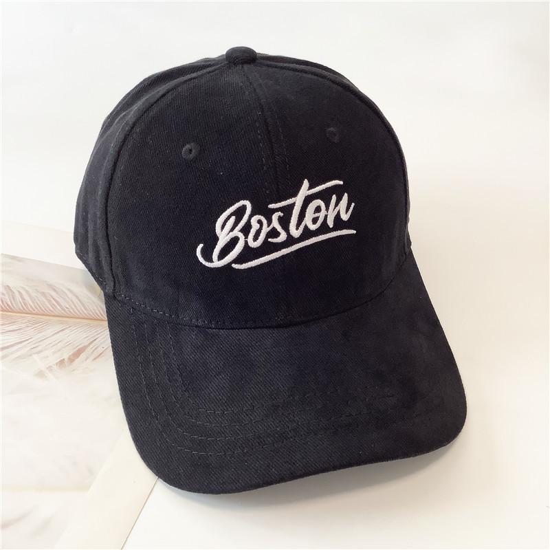 Autumn polished hat women's American letters simple baseball cap men's versatile sun hat couple casual cap tide