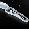 Men'S Shaver Storage Box Transparent Plastic  Holder Razor Case