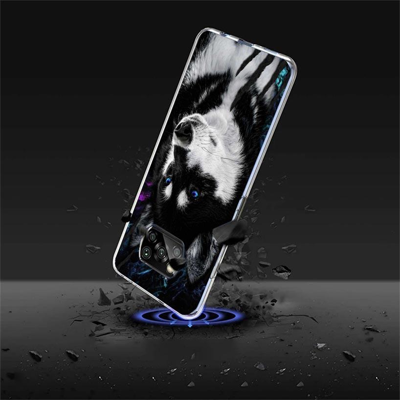 Siberian Husky Dog Case Phone Cover for Xiaomi Redmi Note 10 9 9S 8 8T 7 5 Pro Mi 12T 11T 10T 9T 12 11 Lite A3 A2 Trend Fundas M