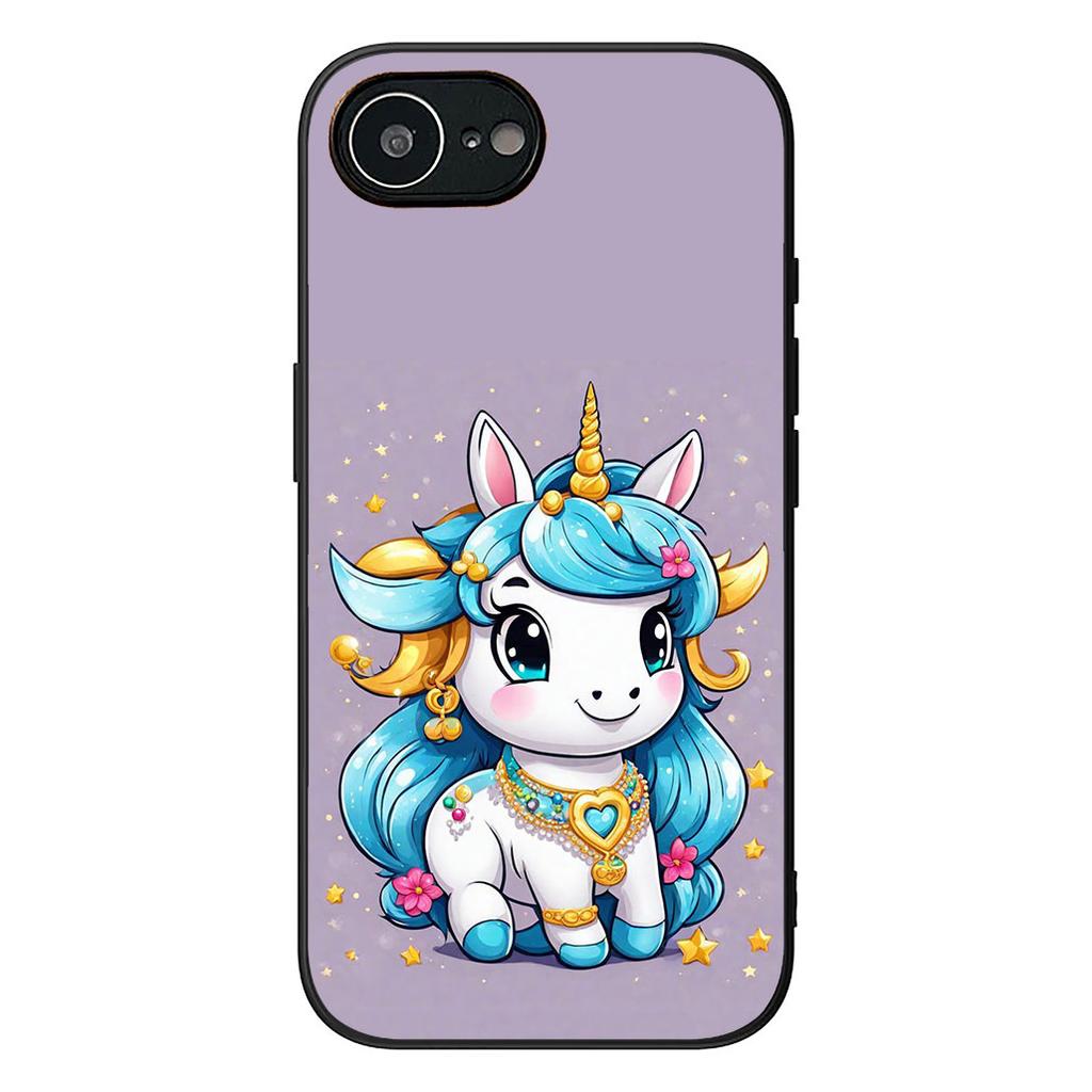 Cartoon Unicorn Horse Anime Phone Case for Motorola Moto Edge 50 30 Fusion 40 NEO Ultra Pro G22 G23 G20 G35 G84 G13 G53 Cover
