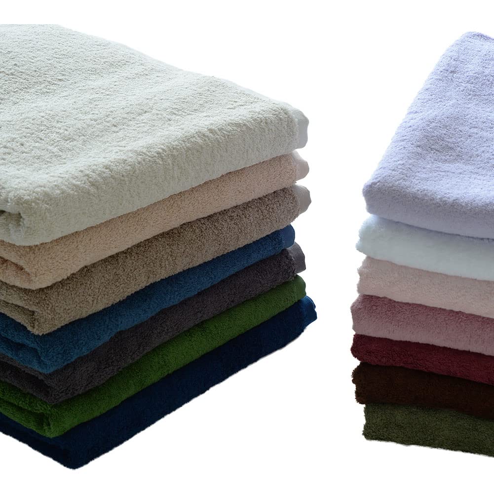 Imabari Towel Certified Basket Murakami Towel 160 x 90 cm colors Made in Japan Professional grade Commercial use cotton Plain bedding 43 Baby (Towel