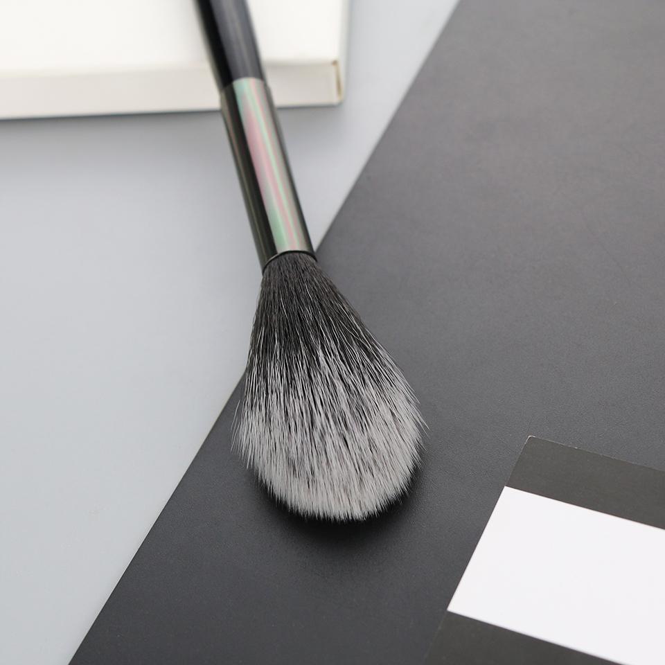BEILI Black Long Handle Face Makeup Brushes Highlighter Synthetic Beauty Brush