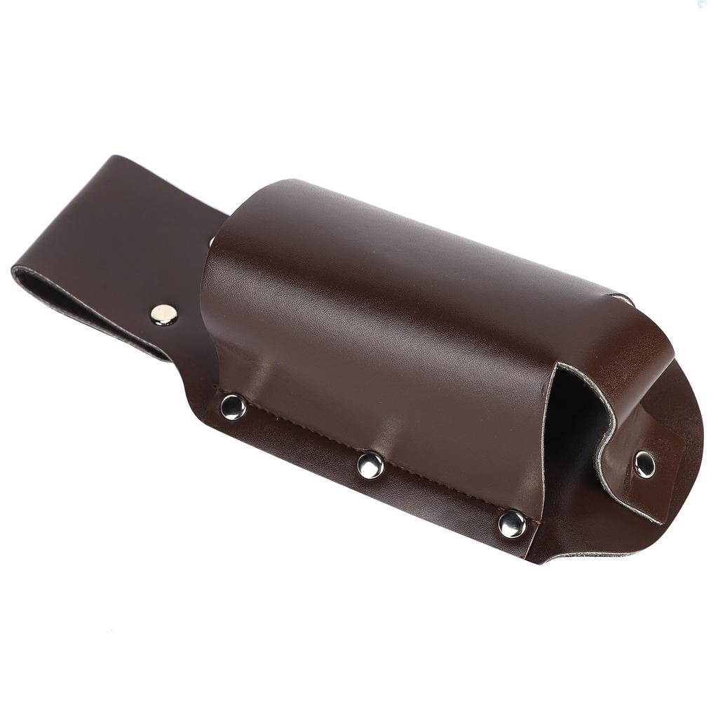 Wine Bottle Sleeve Portable PU Leather Beer Bottle Holder Storage Bag for Outdoor Hiking Camping