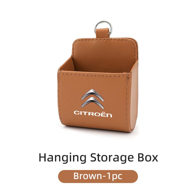 Car Air Vent Storage Box Rhombus Pattern For Citroen C4 C3 C5 C1 C2 Berlingo Celysee Cactus Picasso Aircross Saxo Grand