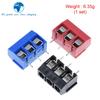 TZT 10/20/50PCS KF301- 3P screw 5.0mm terminal-block 3 Pin Spliceable terminal-block Connector Black Red And Blue