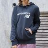 Толстовка с капюшоном New Balance Core Fleece черная размер M женская (WT03810), Толстовка с флисовой подкладкой, (BK),