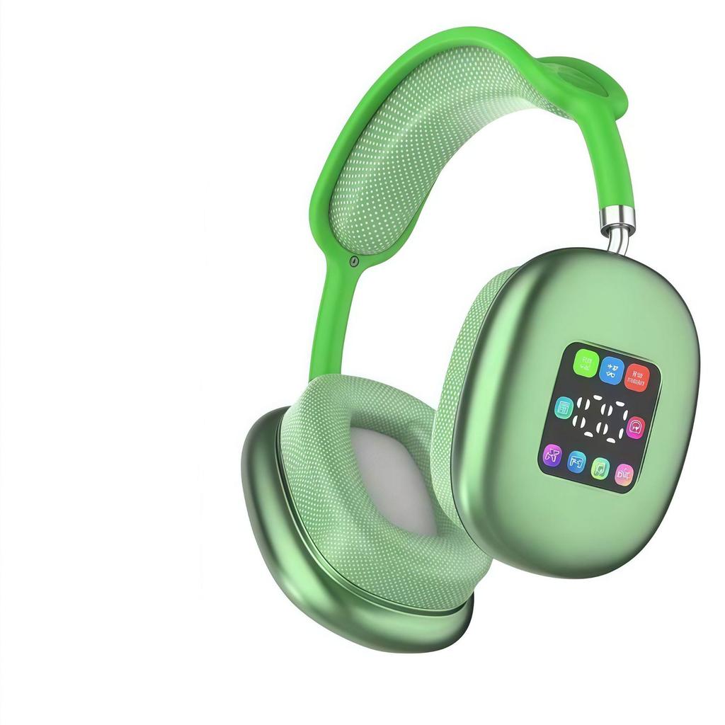 2025 P9 MAX Накладная Bluetooth-гарнитура с цифровым дисплеем и увеличенным временем работы в режиме ожидания