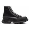 Alexander Mcqueen Кроссовки Tread Slick High Top 'Черный Серый' 662681W4MV81081