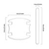8pcs Car Door Sticker Universal Scratches Resistant Cover Auto Handle Protection Film Car Decor Exterior Accessory Car Stickers
