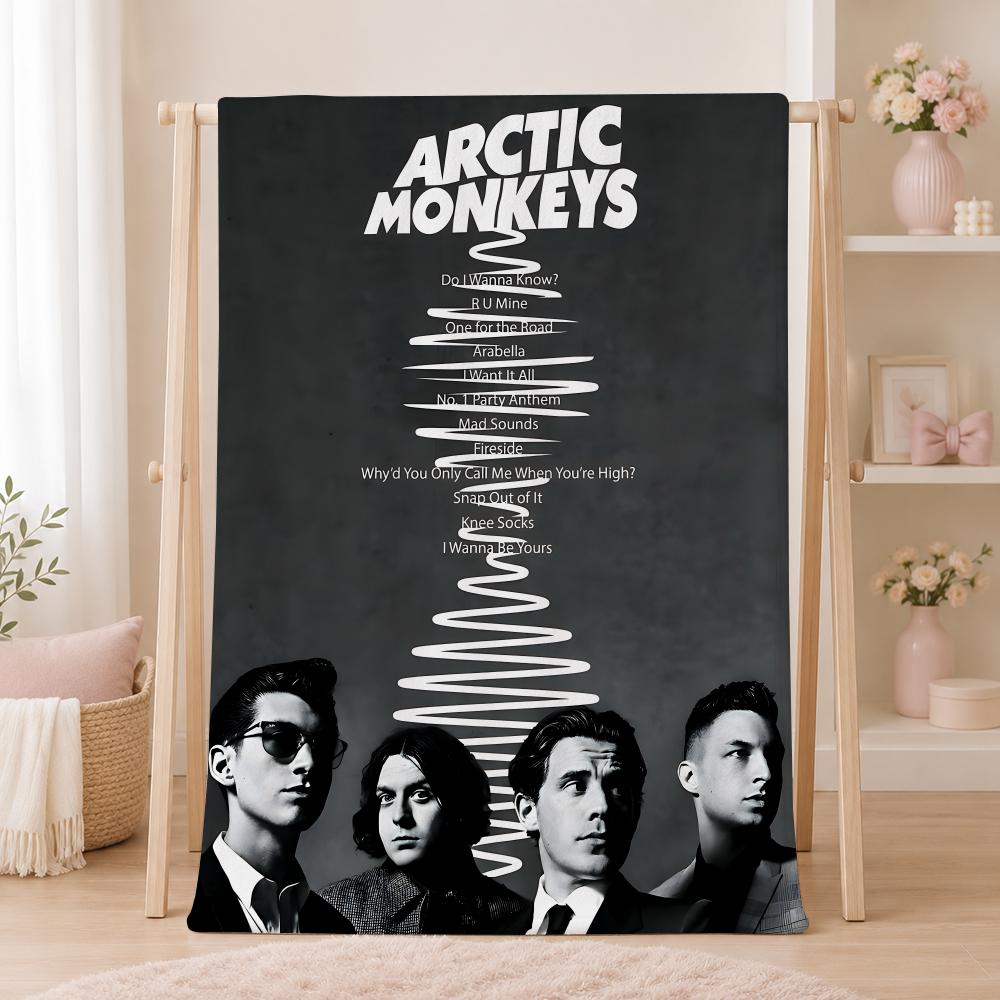 Rock Band A-Arctic MonkeysS Бросок Летний Фланелевый Плед Мягкий Антистатический Стирающийся Безопасный для Детей Диван Кровать