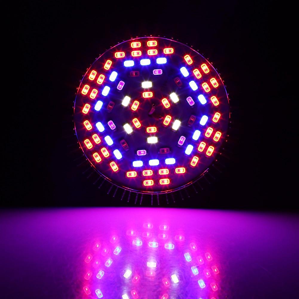 1 шт. 50 Вт полный спектр E27 светодиодные лампы для выращивания растений садоводство выращивание света для сада 78 светодиодов