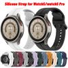 Оригинальный силиконовый ремешок для Galaxy Watch5/5 Pro монохромный ремешок на запястье