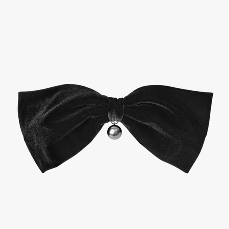 mellotory overline velvet ribbon pin