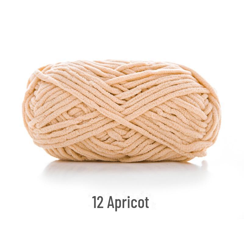 Snowball Mengzaizi DIY Wool Crochet Kit: Knitted Blanket, Scarf, Doll, Slippers