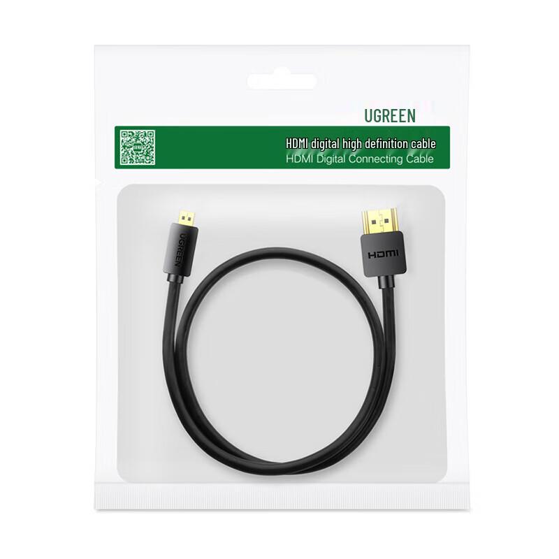 Ugreen Кабель-адаптер 4K Micro HDMI на HDMI 2.0