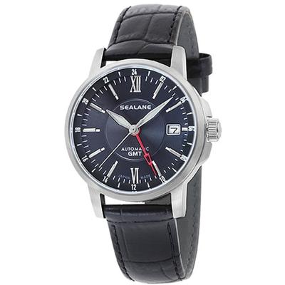 SEALANE унисекс SER03J-LBK ( Сделано в Японии с автоматическим заводом Sun Flame) часы