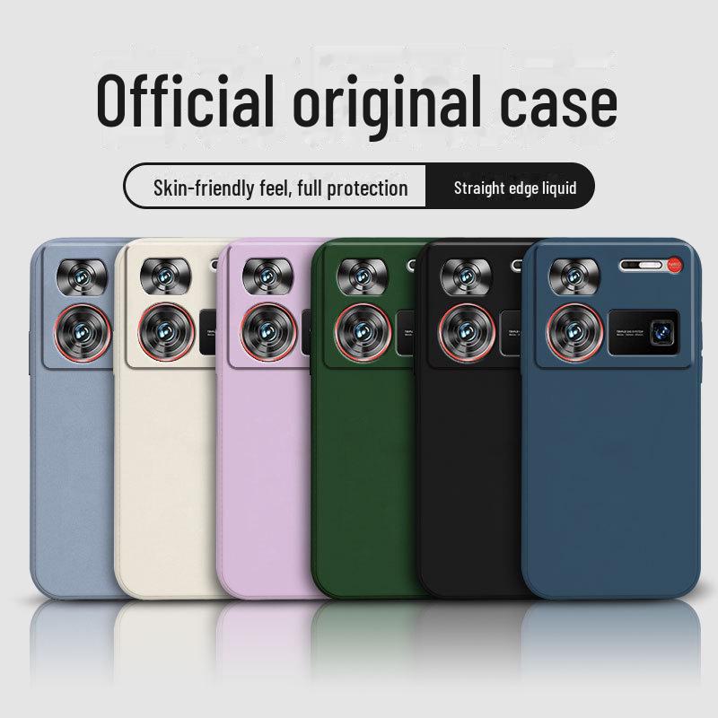 Совместимый защитный чехол Nubia Z70 Ultra Liquid Silicone Anti-Fall