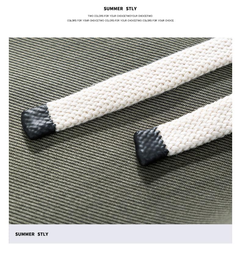 [Optional Fleece] Men's New Autumn/Winter Casual Lyocell Embroidered Drawstring Sports Pants