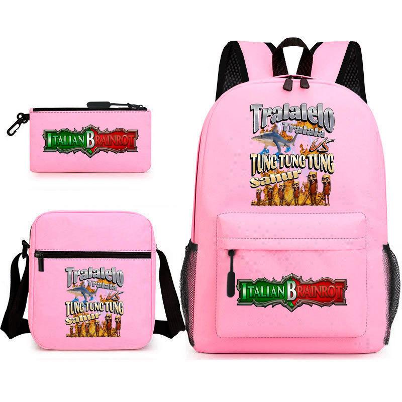 American Shanhaijing Backpack Student School Bag Shoulder Bag