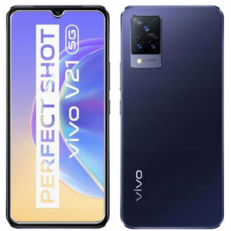 Tempered glass for Vivo Y72 5G - Protective glass 2.5D, 9H