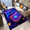 Game Controller Carpet for Bedroom Decoration Home Gaming Esports Floor Mat Non-slip Living Room Area Rug Washable Porch Doormat
