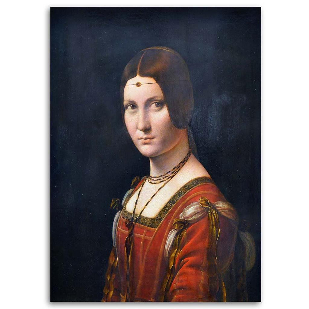 Canvas print, La Belle Feronierre - Da Vinci reproduction