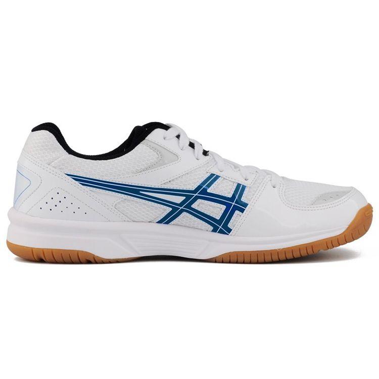 Asics River Cs Удобные Мягкие Гибкие Нескользящие Прочные Дышащие Поддерживающие Низкие Тренировочные Беговые Кроссовки Унисекс Белый Синий 1053A034-100