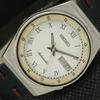 USED VINTAGE SEIKO 5 AUTOMATIC 6309A JAPAN MENS D/D WHITE WATCH 608e-a315938-9 SKU608e-a315938